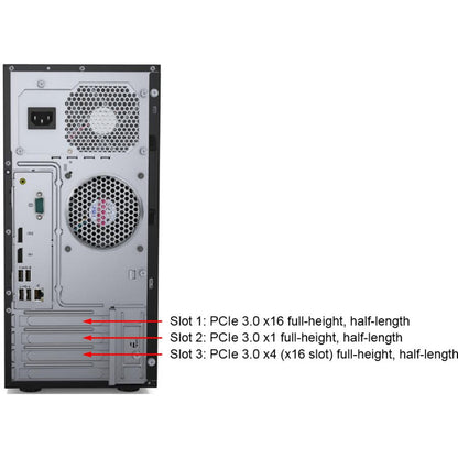 Lenovo Thinksystem St50 Server 3.8 Ghz 8 Gb Tower (4U) Intel Xeon E 250 W Ddr4-Sdram