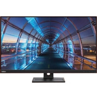 Lenovo Thinkvision E28U-20 71.1 Cm (28") 3840 X 2160 Pixels 4K Ultra Hd Black