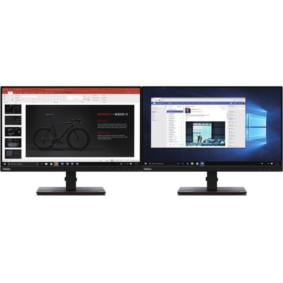 Lenovo Thinkvision T24M-20 60.5 Cm (23.8") 1920 X 1080 Pixels Full Hd Led Black