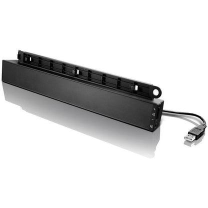 Lenovo Usb Soundbar Black 2.0 Channels 2.5 W