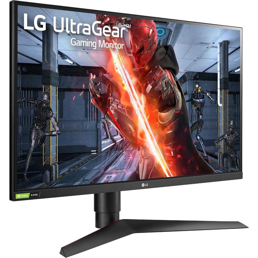 Lg 27Gn75B-B 27 Inch 1,000:1 1Ms Hdr10 Ips Fhd Hdmi/Displayport/Usb3.0 Gaming Monitor (Black/Red Deco)