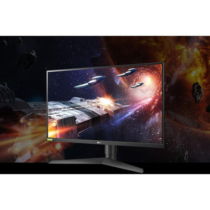 Lg 27Gn75B-B 27 Inch 1,000:1 1Ms Hdr10 Ips Fhd Hdmi/Displayport/Usb3.0 Gaming Monitor (Black/Red Deco)