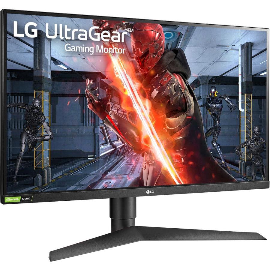 Lg 27Gn75B-B 27 Inch 1,000:1 1Ms Hdr10 Ips Fhd Hdmi/Displayport/Usb3.0 Gaming Monitor (Black/Red Deco)