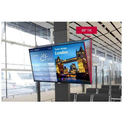 Lg 49Uh5F-H Signage Display Digital Signage Flat Panel 124.5 Cm (49") Ips Wi-Fi 500 Cd/M² 4K Ultra Hd Black Built-In Processor Web Os 24/7