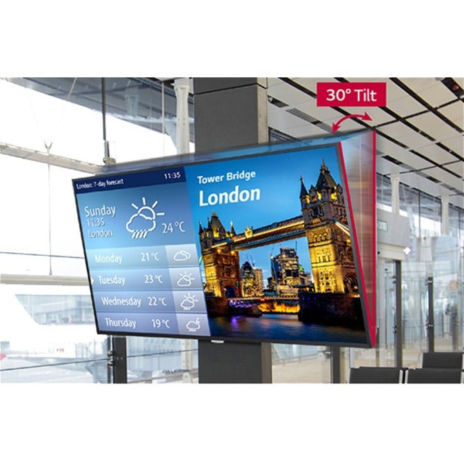 Lg 49Uh7F-H Signage Display Digital Signage Flat Panel 124.5 Cm (49") Ips Wi-Fi 700 Cd/M² 4K Ultra Hd Black Web Os 24/7