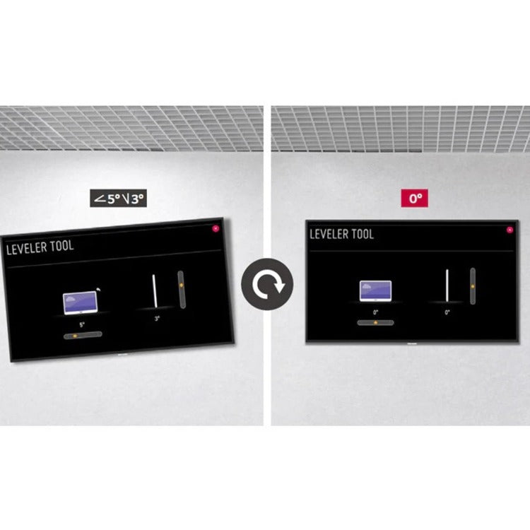 Lg 65Uh7F-H Signage Display Digital Signage Flat Panel 165.1 Cm (65") Ips 700 Cd/M² 4K Ultra Hd Black Web Os 24/7