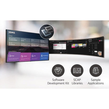 Lg 86Uh5F-H Signage Display Digital Signage Flat Panel 2.18 M (86") Ips Wi-Fi 500 Cd/M² 4K Ultra Hd Black Web Os 24/7