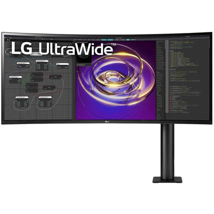 Lg Ultrawide 34Bp88Cn-B 34" Uw-Qhd Curved Screen Edge Led Lcd Monitor - 21:9 - Black