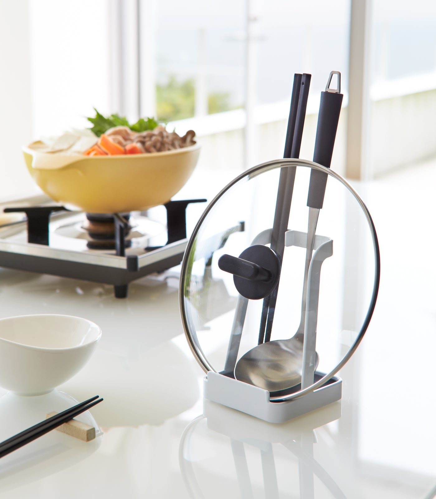 Lid & Ladle Stand - Steel