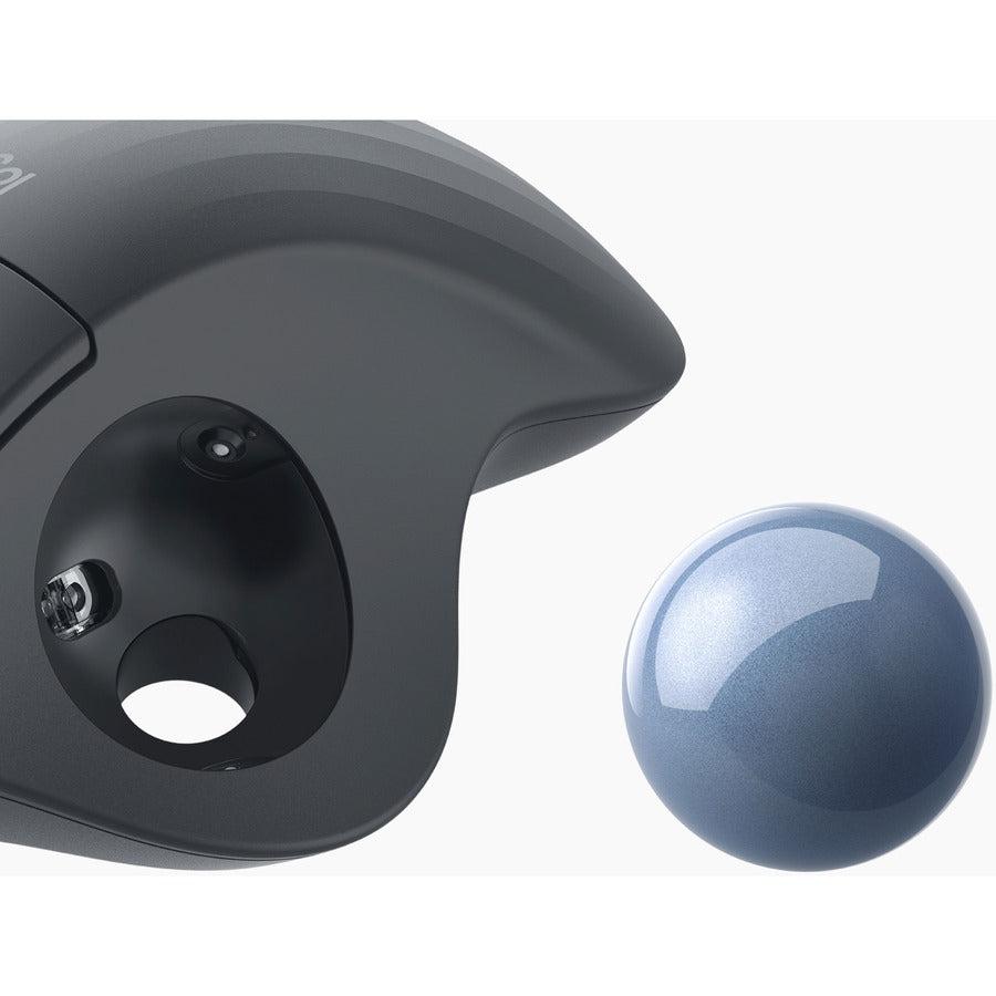 Logitech Ergo M575 Trackball For Business Mouse Right-Hand Rf Wireless+Bluetooth 4000 Dpi