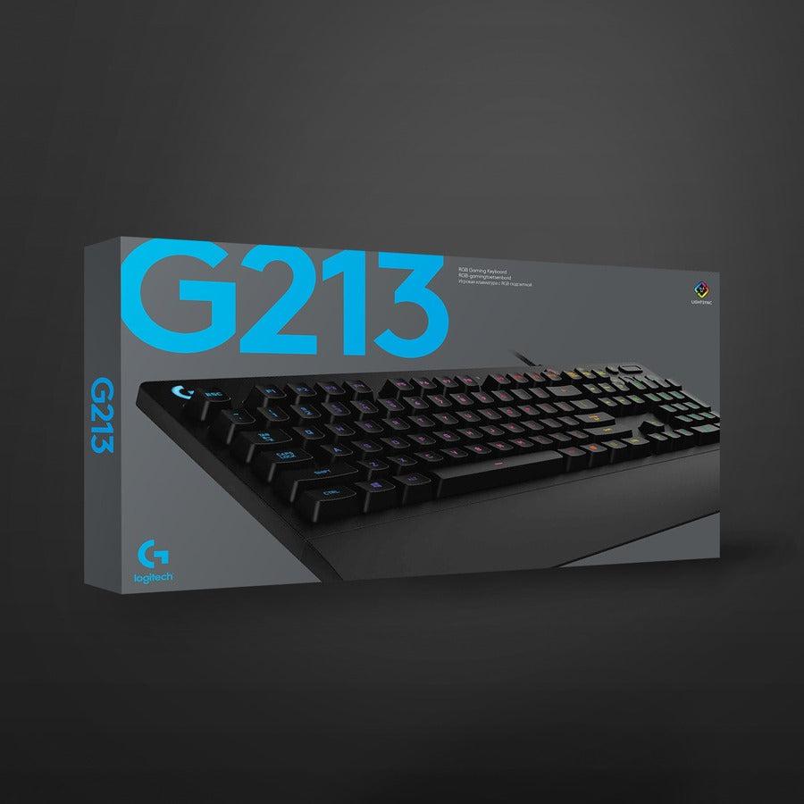 Logitech G G213 Keyboard Usb Qwerty English Black