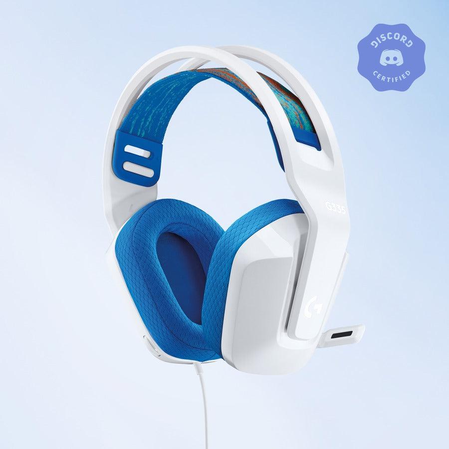 Logitech G G335 Headset Wired Head-Band Gaming White