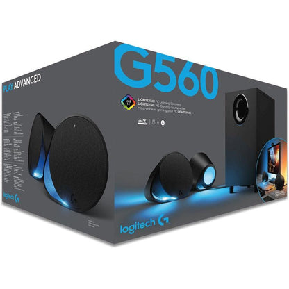 Logitech G G560 Lightsync Pc Gaming Speakers 120 W Black 7.1 Channels