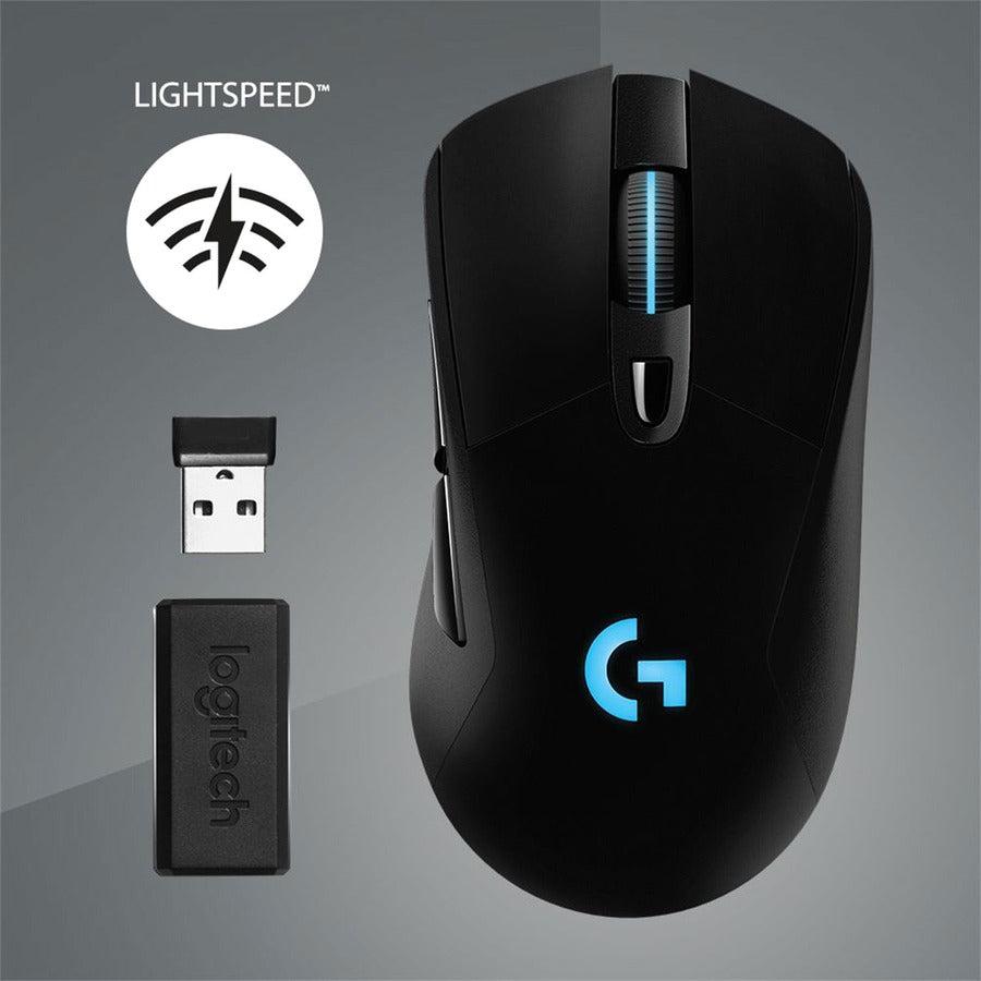 Logitech G G703 Lightspeed Wireless Gaming With Hero 25K Sensor Mouse Right-Hand Rf Wireless 25600 Dpi