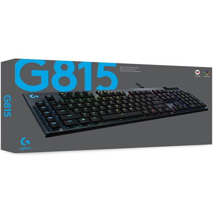 Logitech G G815 - Gl Tactile Keyboard Usb English Black