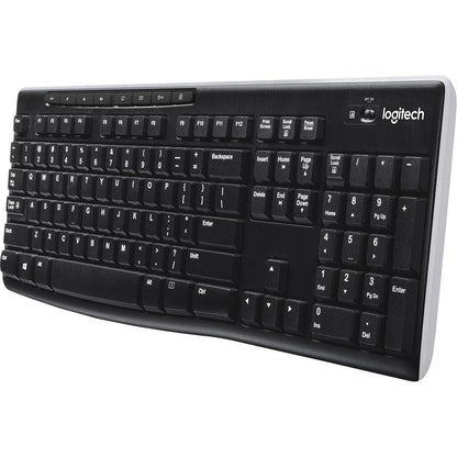 Logitech K270 Keyboard Rf Wireless Black