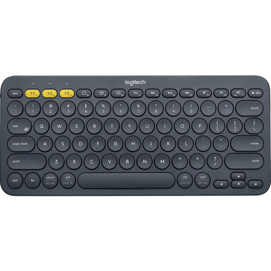 Logitech K380 Multi-Device Keyboard Bluetooth Qwerty Us English Grey