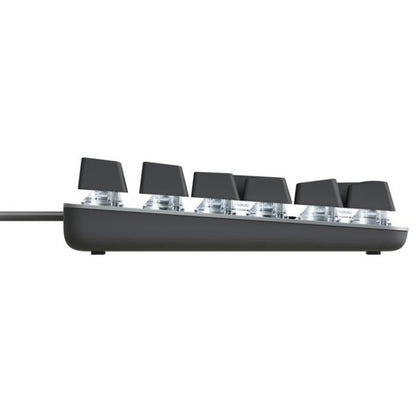 Logitech K845Ch Mechanical Illuminated Corded Aluminum Keyboard (Cherry Blue) - Brown Box