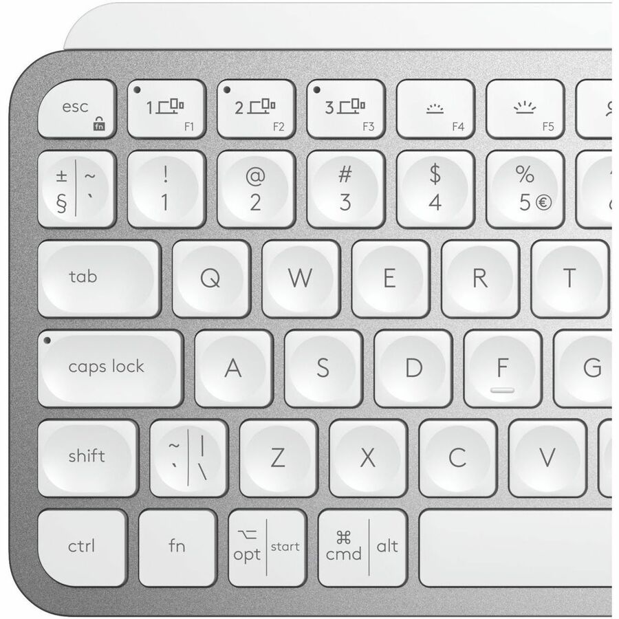 Logitech Mx Keys Mini Keyboard Rf Wireless + Bluetooth Qwerty Us English Aluminium, White