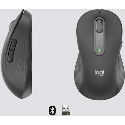 Logitech Signature M650 Mouse Left-Hand Rf Wireless+Bluetooth Optical 2000 Dpi