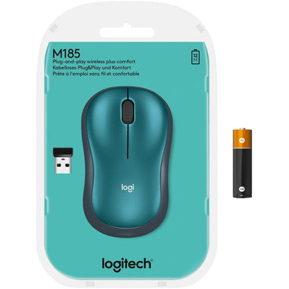 Logitech Wireless M185 Mouse Rf Wireless Optical