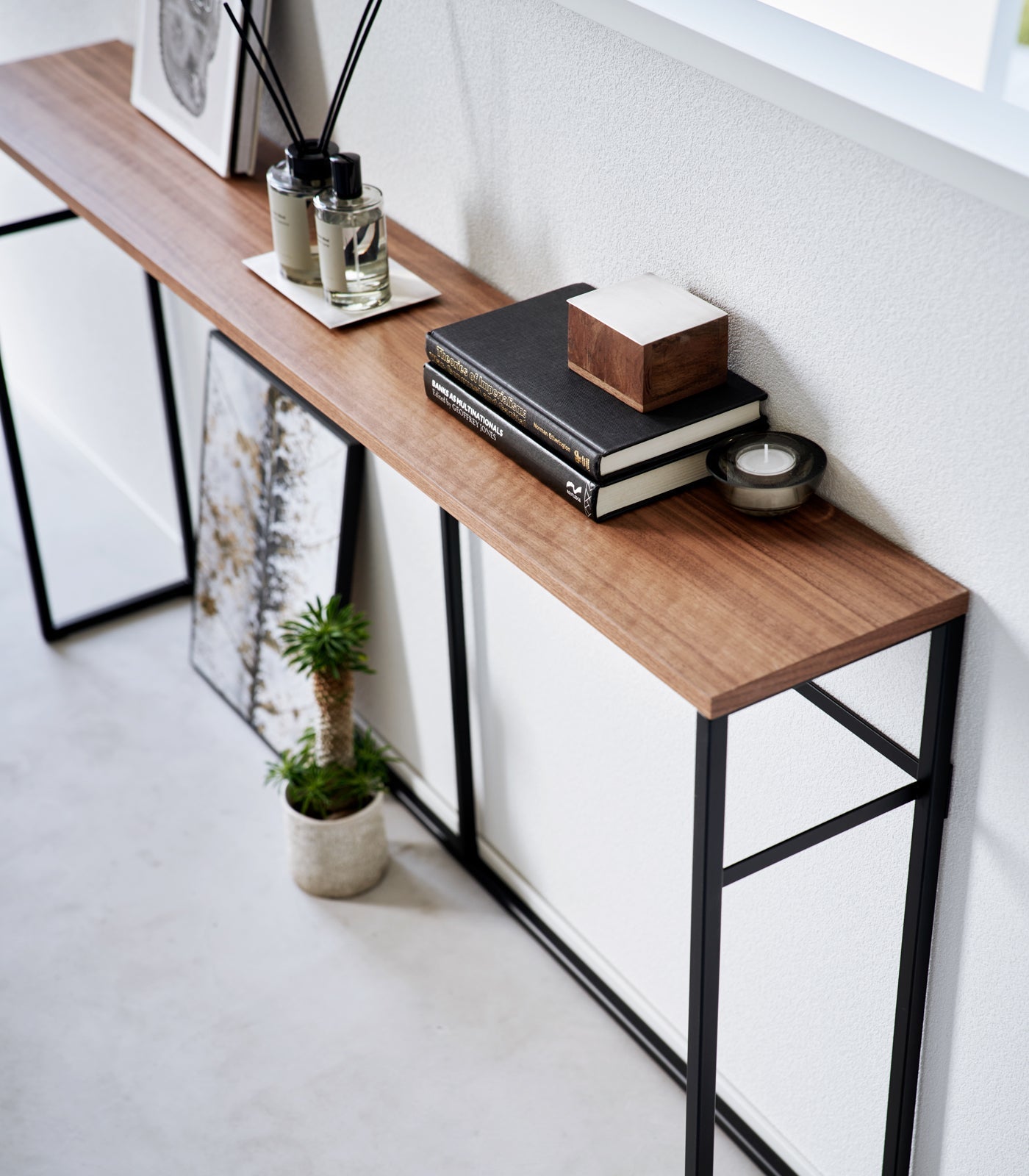 Long Console Table - Two Styles - Steel