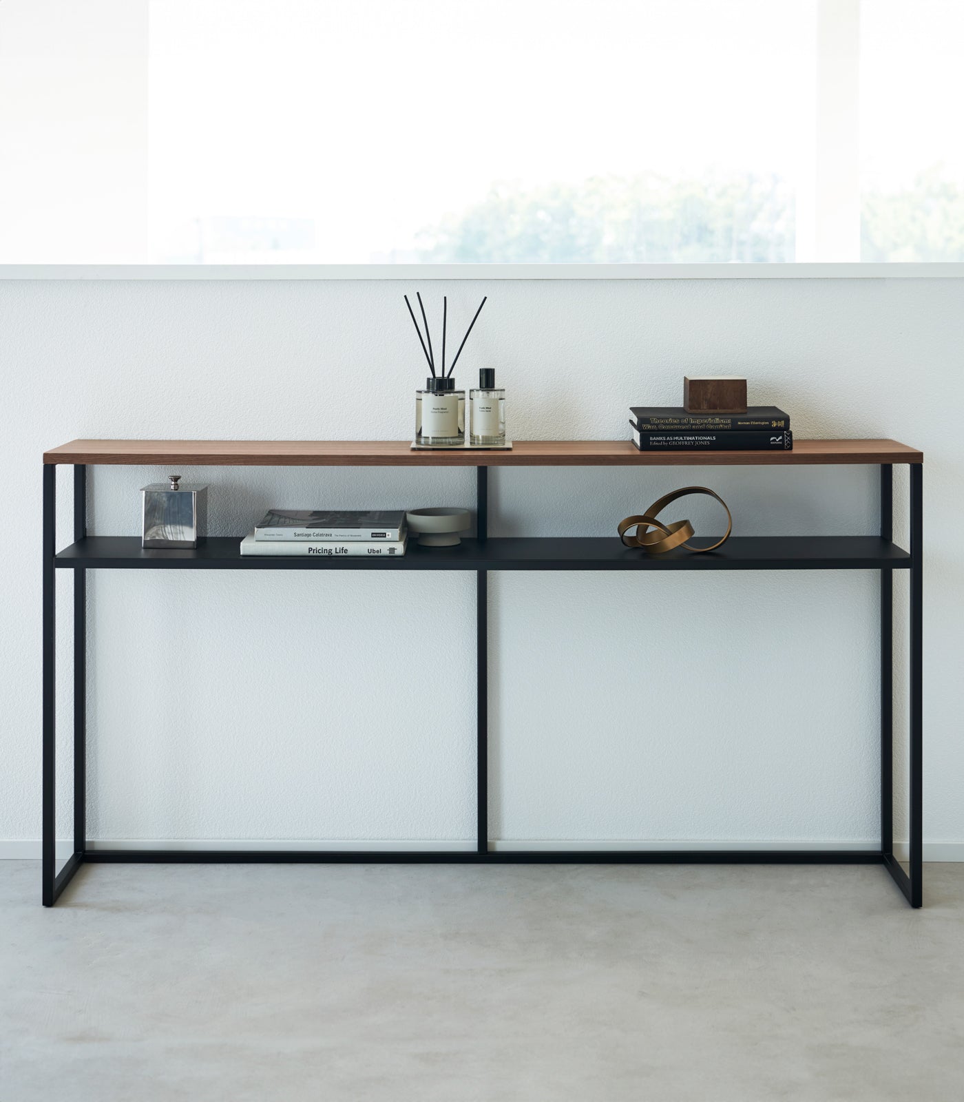 Long Console Table - Two Styles - Steel