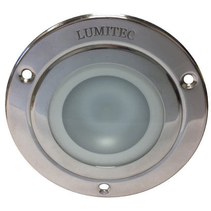 Lumitec Shadow - Flush Mount Down Light - Polished SS Finish - White Non-Dimming