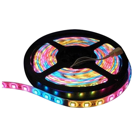 Lunasea Waterproof IP68 LED Strip Lights - Red/Green/Blue - 5M