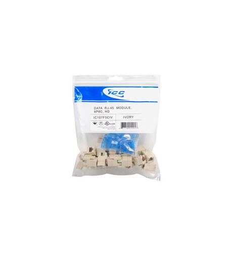 MODULE- CAT 5e- HD- 25 PK- IVORY ICC-IC107F5CIV