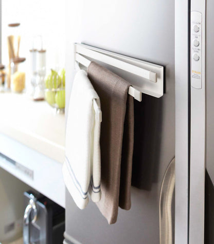 Magnetic Dish Towel Hanger - Steel