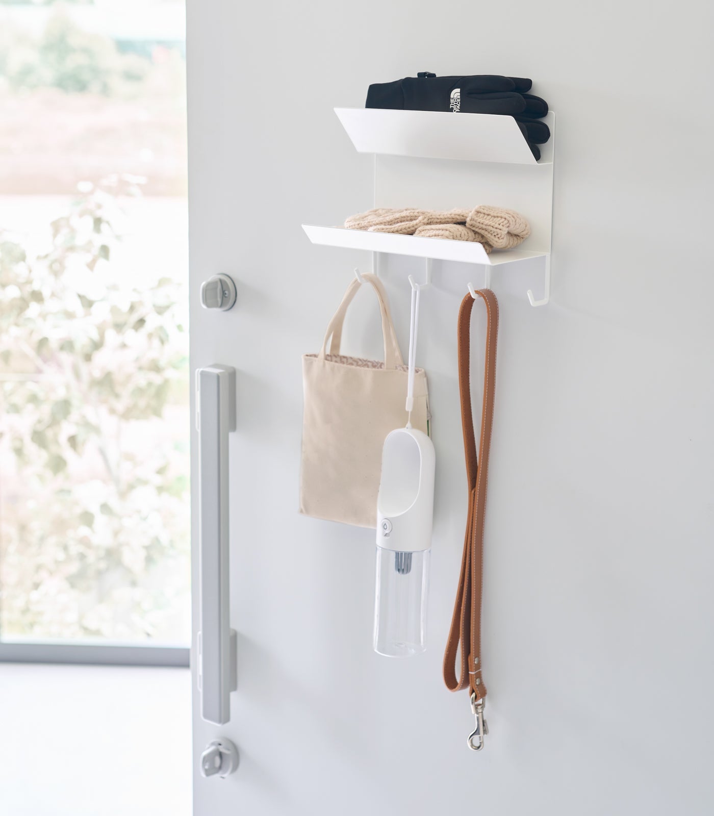 Magnetic Entryway Rack - Steel