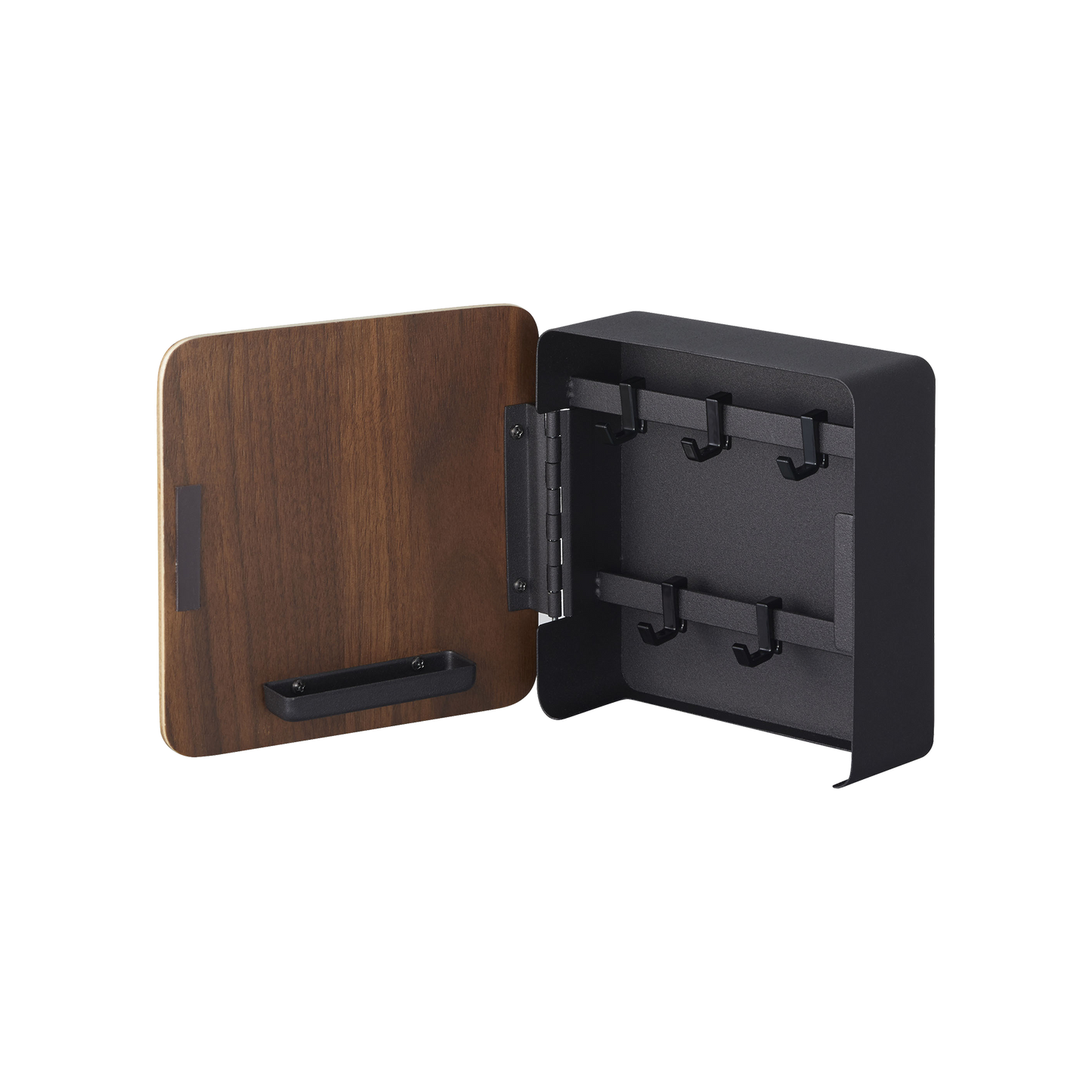 Magnetic Key Cabinet - Steel + Wood