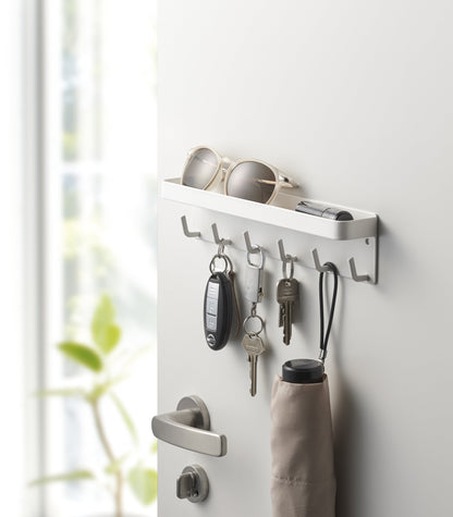 Magnetic Key Rack - Steel