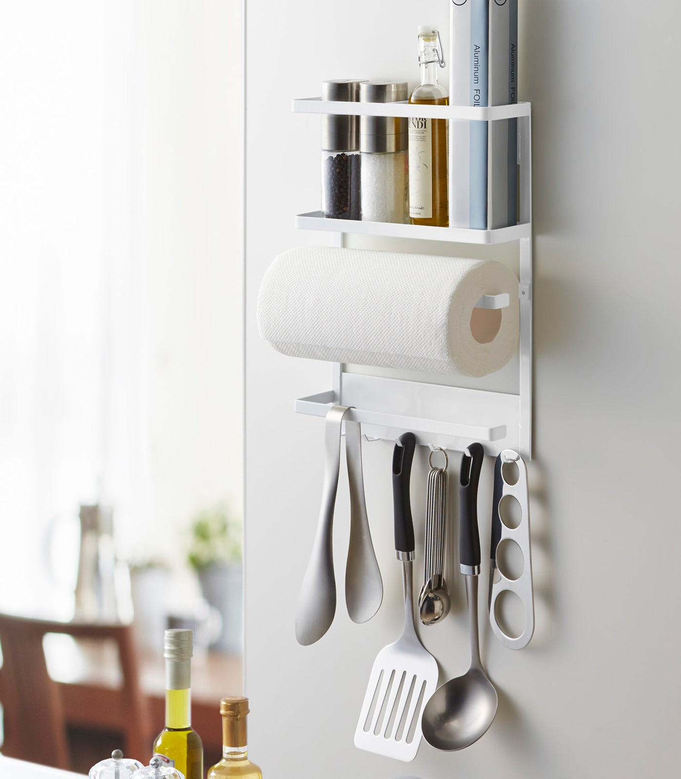 Magnetic Kitchen Organizer - Steel