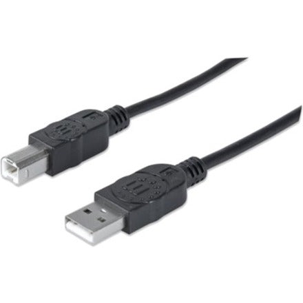 Manhattan Hi-Speed USB 2.0 Device Cable - A Male to B Male - 3 ft