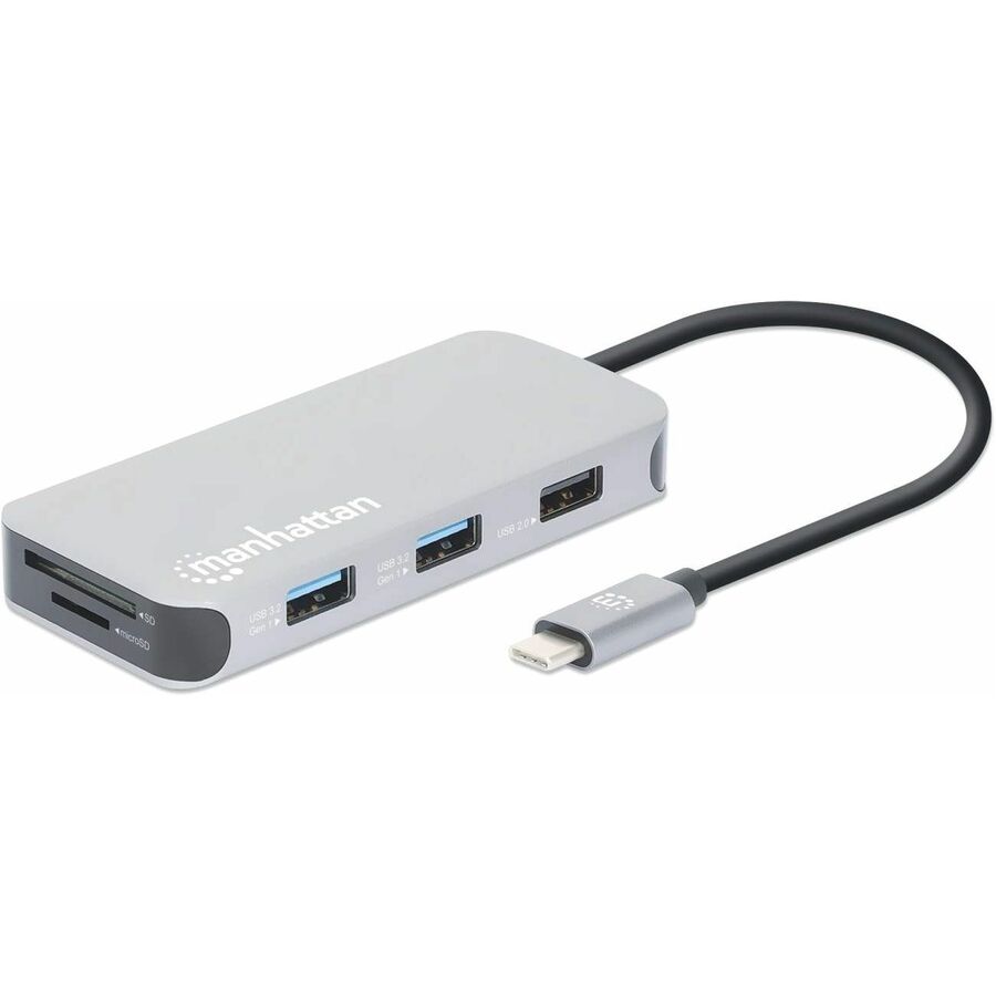 Manhattan USB-C 8-in-1 Docking Station with Power Delivery