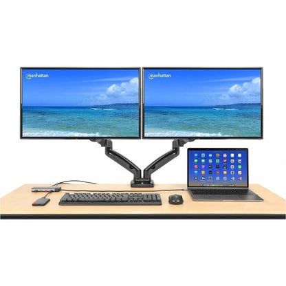 Manhattan USB-C PD 10-in-1 Dual Monitor 8K Docking Station / Multiport Hub - for