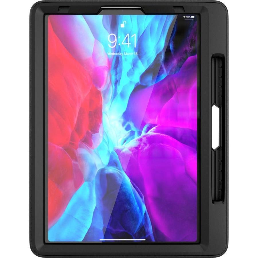 Maxcases Extreme Shield Rugged Carrying Case For 12" Apple Ipad Pro (4Th Generation) Tablet - Black