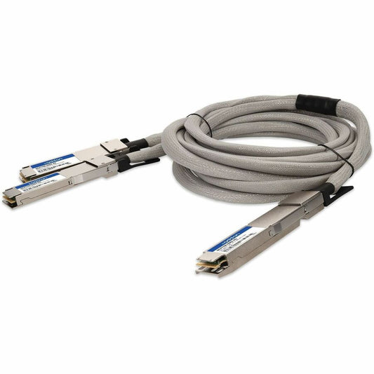 Mellanox MCP7Y00-N002 Compatible TAA 800GBase-CU OSFP112 to 2xOSFP112-RHS Direct Attach Cable (Passive Twinax, 2m, Infiniband)