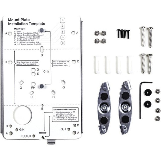 Meraki Mounting Plate For Wireless Access Point Ma-Mnt-Mr-1