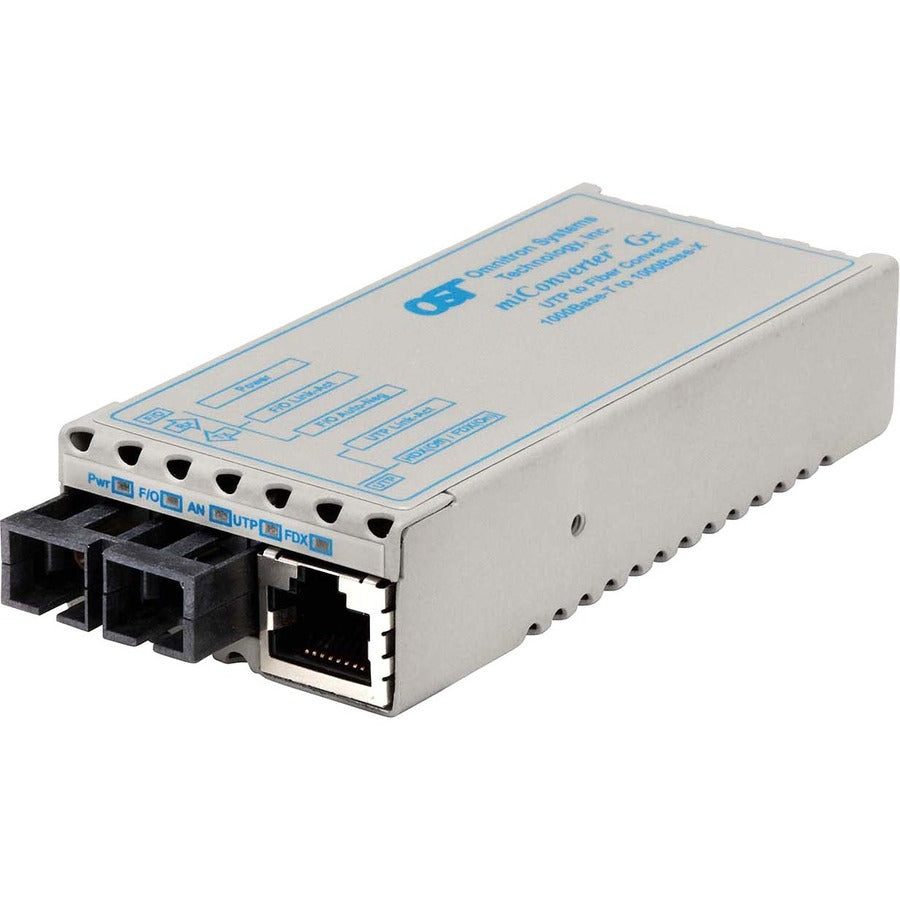 Miconverter 1000Mbps Gigabit Ethernet Fiber Media Converter Rj45 Sc Multimode 550M 1202-0-6
