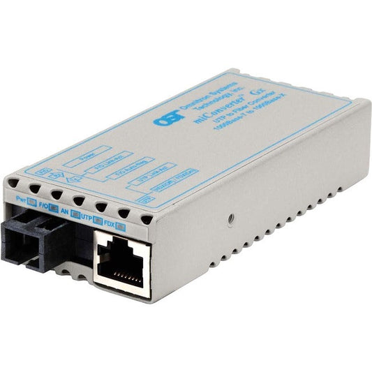 Miconverter 1000Mbps Gigabit Ethernet Single-Fiber Media Converter Rj45 Sc Single-Mode Bidi 40Km 1211-2-1