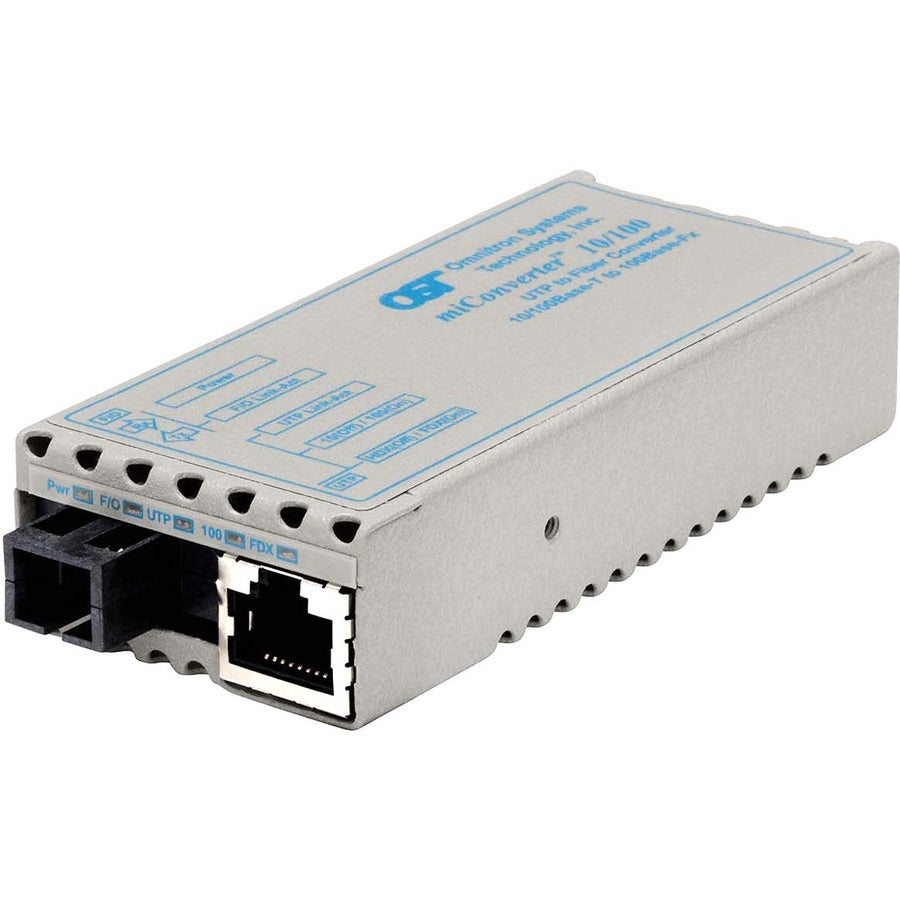 Miconverter 10/100 Ethernet Single-Fiber Media Converter Rj45 Sc Single-Mode Bidi 20Km 1111-1-1