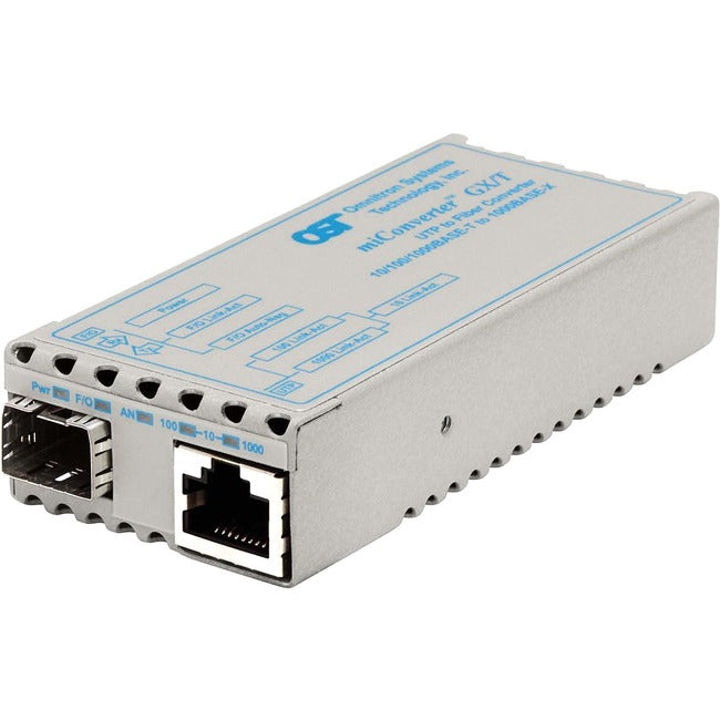 Miconverter 10/100/1000 Gigabit Ethernet Fiber Media Converter Rj45 Sfp 1239-0-3