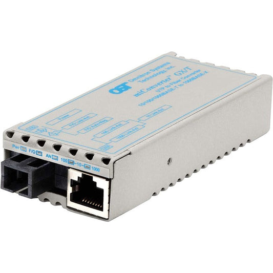 Miconverter 10/100/1000 Gigabit Ethernet Single-Fiber Media Converter Rj45 Sc Single-Mode Bidi 40Km 1231-2-6