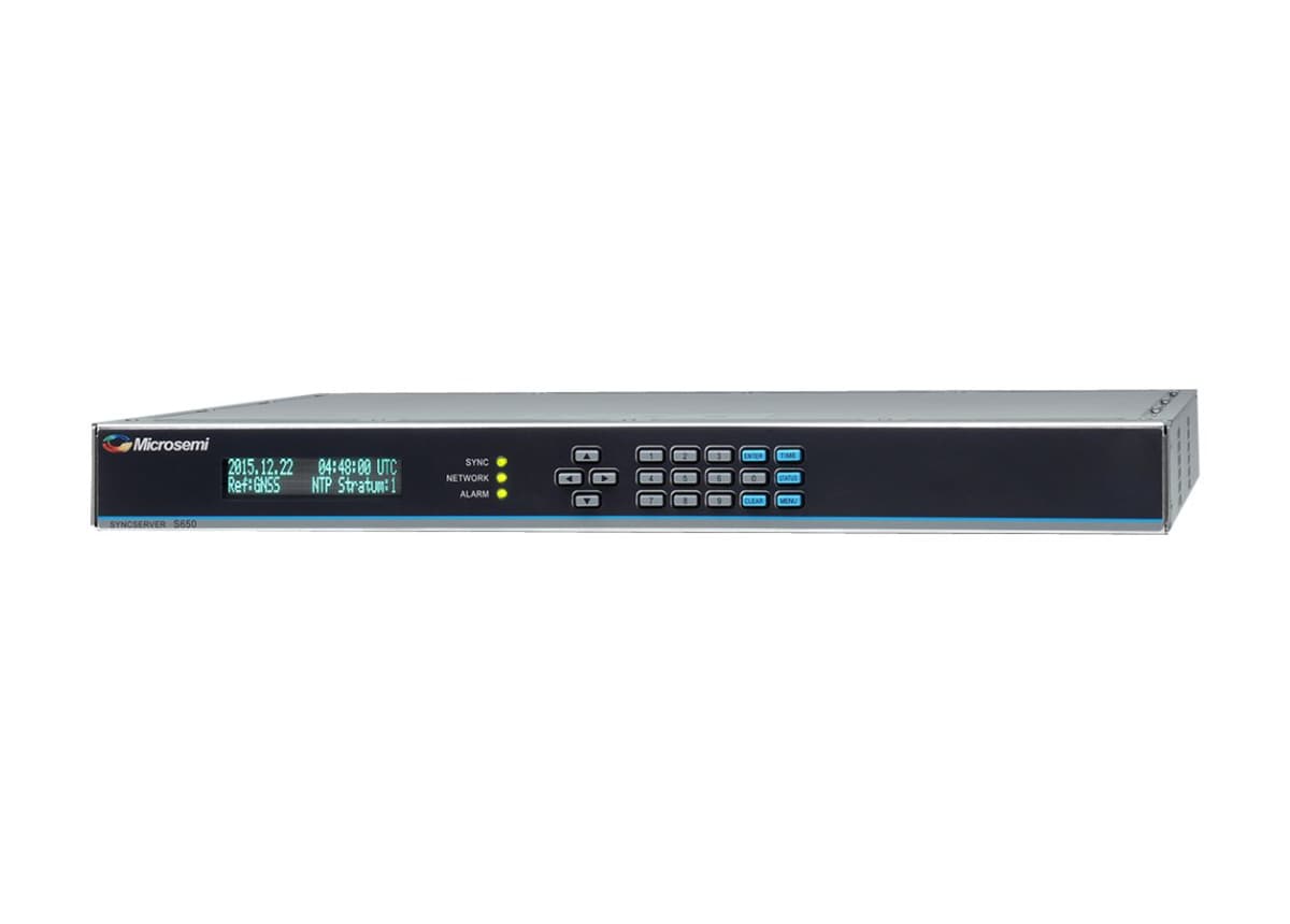 Microchip Syncserver S650 Network Time Server 920 15201 002 TeciSoft Microchip syncserver s650 network time server 920 15201 002 tecisoft