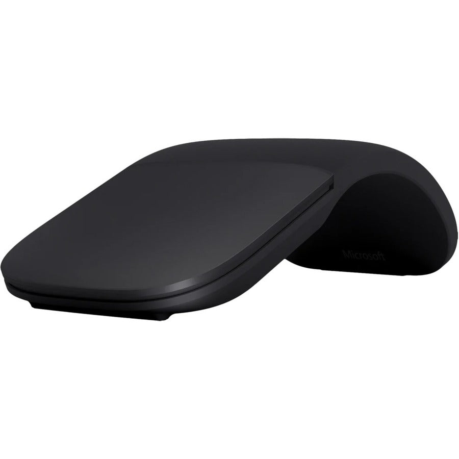 Microsoft Arc Mouse (Black) - BlueTrack - Wireless - Bluetooth - 2.40 GHz - Black - 1000