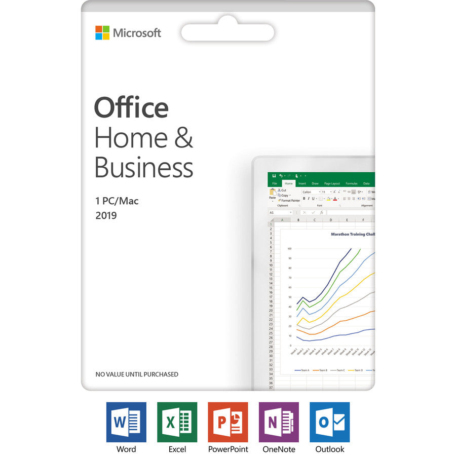 Microsoft Office Home and Business 2019 | 1 device, Windows T5D