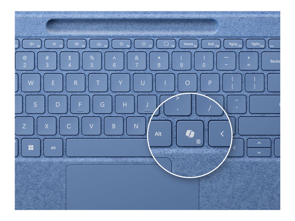 Microsoft Surface Pro Flex Keyboard - Keyboard - with touchpad, accele